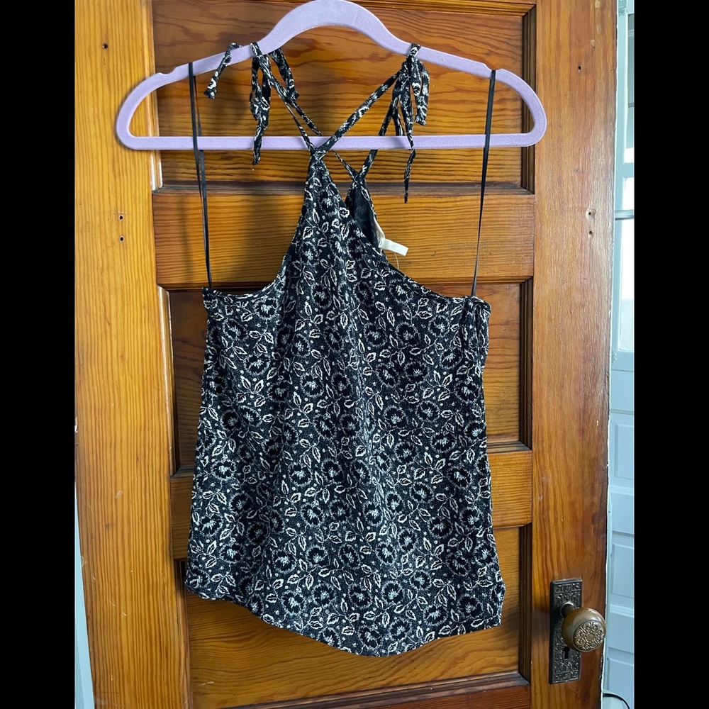New Rebecca Taylor Sweet Briar Silk Halter Tank